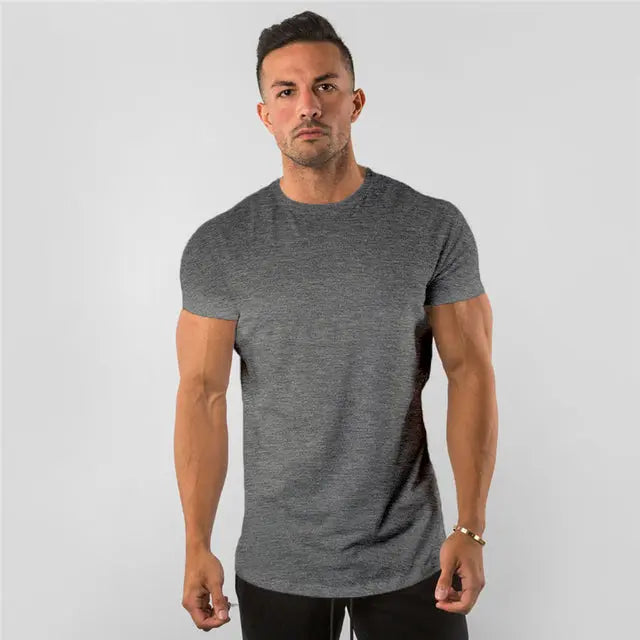 Male Gym T-Shirt M J Fitness