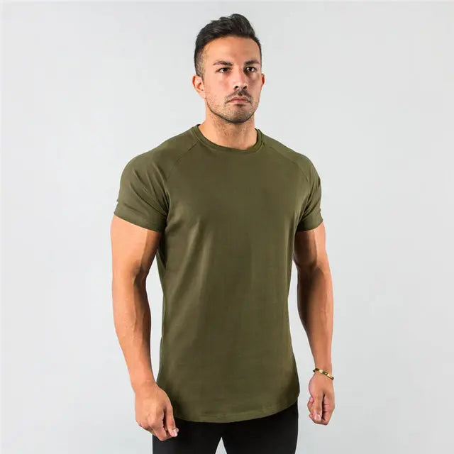 Male Gym T-Shirt M J Fitness