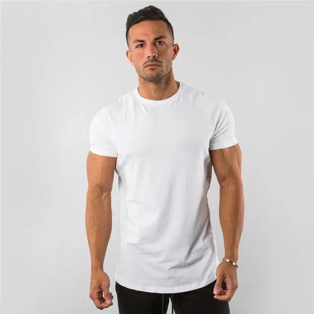Male Gym T-Shirt M J Fitness