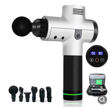 Massage Gun Muscle Relax Body Relaxation Electric Massager with Portable Bag Therapy Gun for fitness M J Fitness