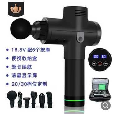 Massage Gun Muscle Relax Body Relaxation Electric Massager with Portable Bag Therapy Gun for fitness M J Fitness