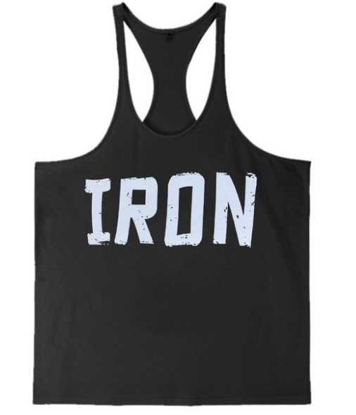 Men's Athletic Printed Gym Workout Bodybuilding Tank Tops M J Fitness