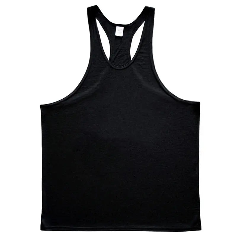 Men's Tank Top Gym Stringer M J Fitness