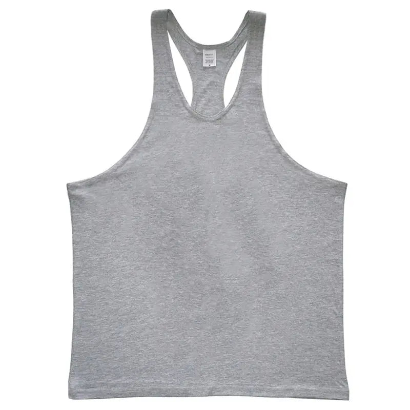 Men's Tank Top Gym Stringer M J Fitness
