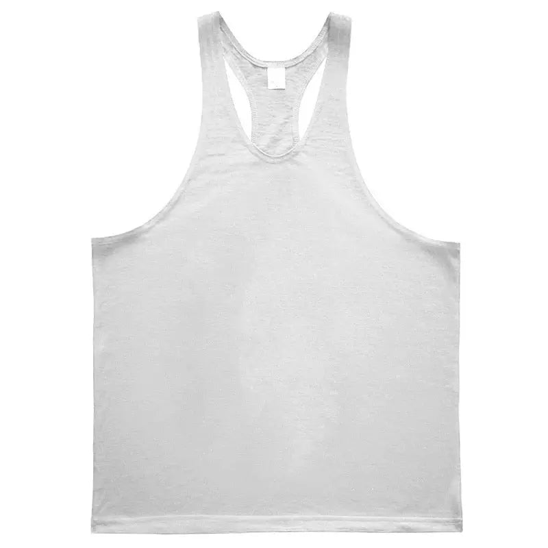 Men's Tank Top Gym Stringer M J Fitness