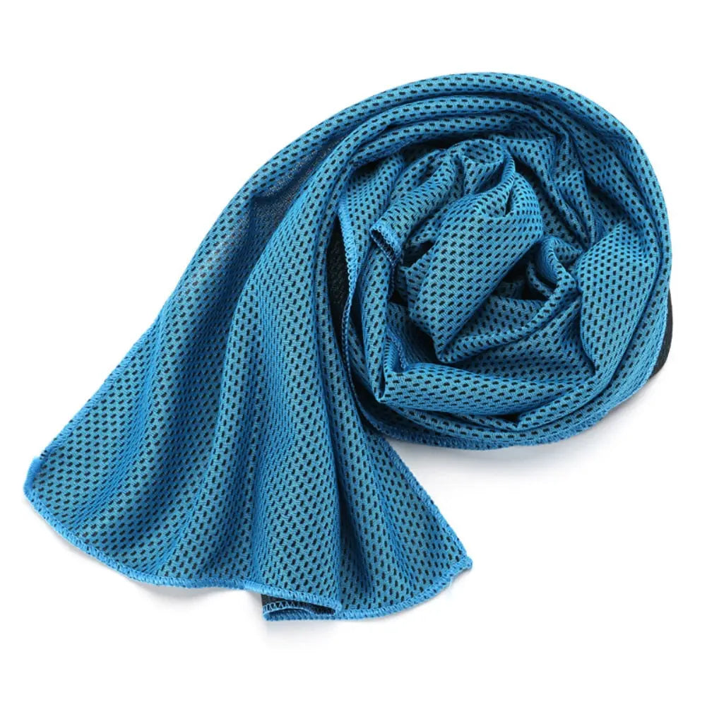 Microfiber Sport Towel Rapid Cooling Ice Face Towel Quick-Dry Beach Towels Summer Enduring Instant Chill Towels for Fitness Yoga M J Fitness