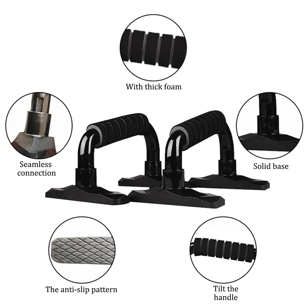 Muscle Exercise Equipment Abdominal Press Wheel Roller Home Fitness Equipment Gym Roller Trainer with Push UP Bar Jump Rope M J Fitness