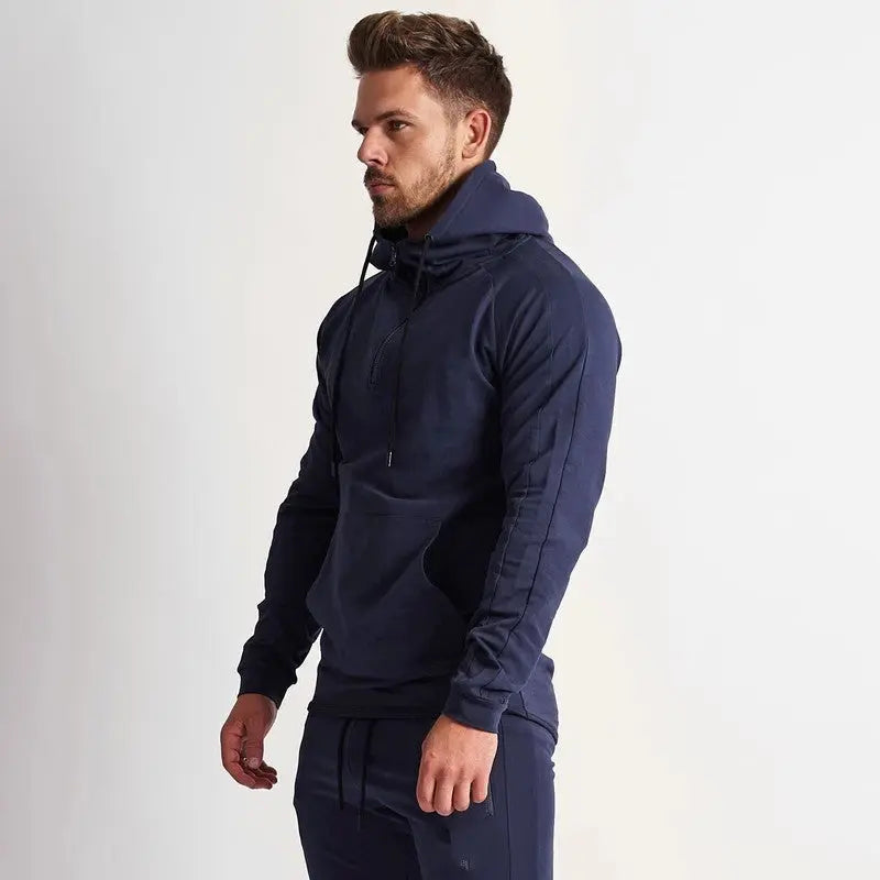Muscle Fitness Brothers Leisure Sports Fitness Clothing Men's Suit M J Fitness