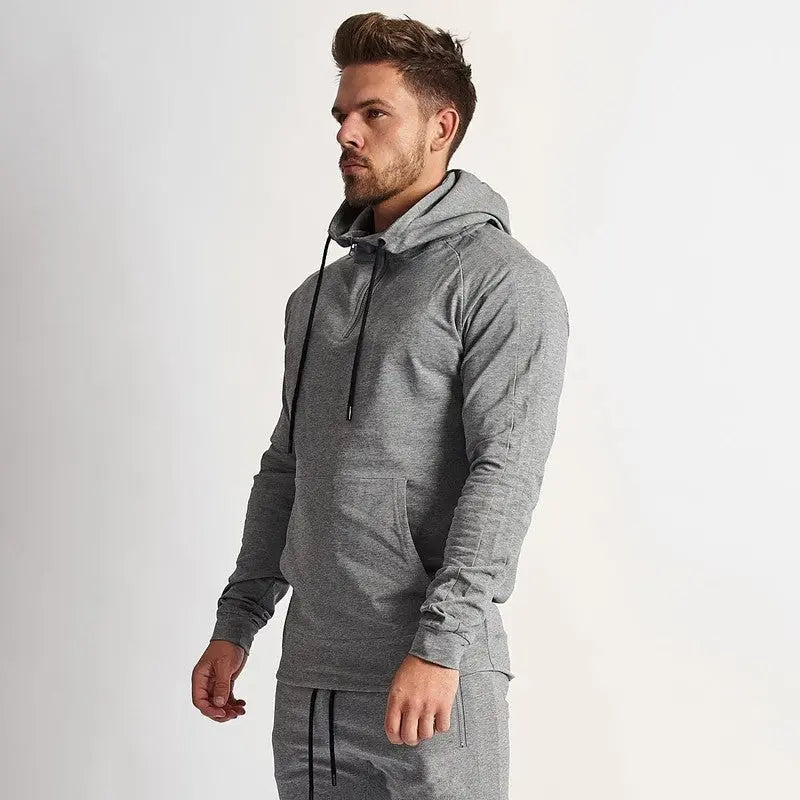 Muscle Fitness Brothers Leisure Sports Fitness Clothing Men's Suit M J Fitness