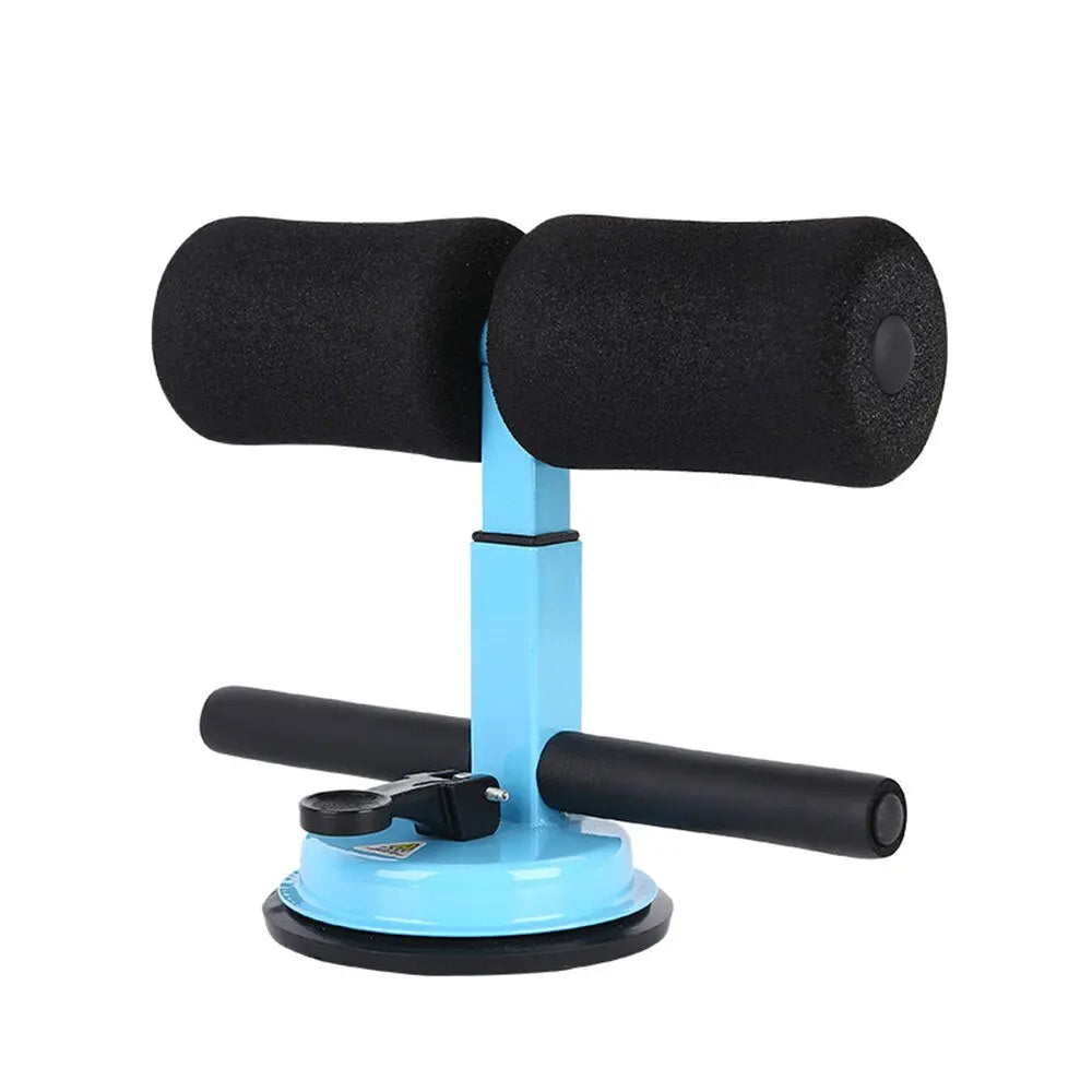 New Fitness Sit Up Bar Floor Assistant Exercise Stand Padded Ankle Support Sit-up Trainer Workout Equipment For Home Gym Gear M J Fitness