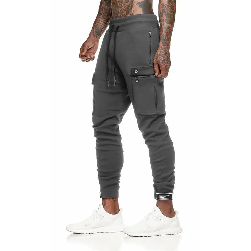 Pocket Gym Men Jogger Pants M J Fitness