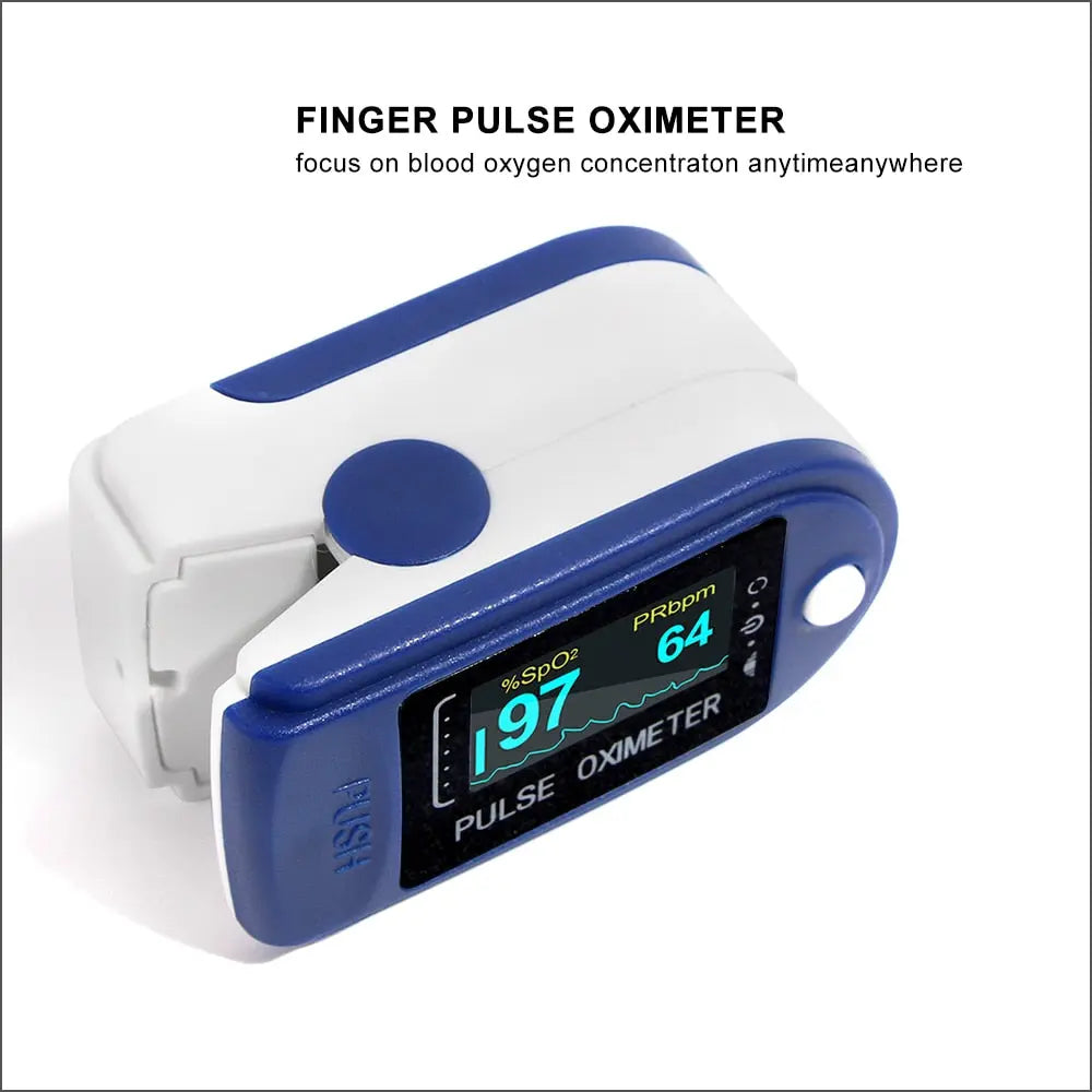 RZ Portable Finger Oximeter Fingertip PulseOximeter Medical Equipment With OLED Display Heart Rate Spo2 PR Pulse Oximeter M J Fitness