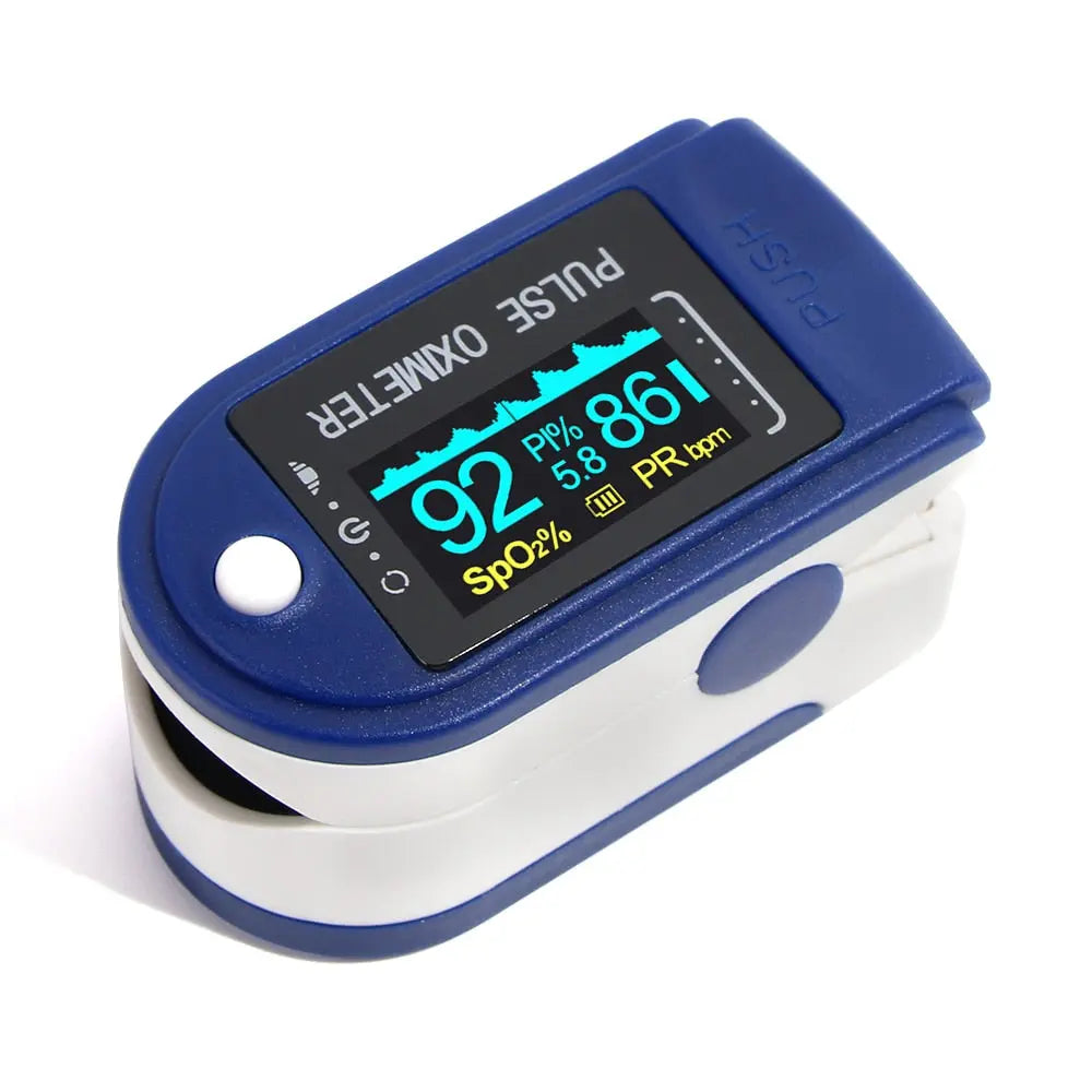 RZ Portable Finger Oximeter Fingertip PulseOximeter Medical Equipment With OLED Display Heart Rate Spo2 PR Pulse Oximeter M J Fitness
