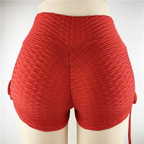 Sexy Women's Sports High Waist Shorts Athletic Gym Workout Fitness Yoga Leggings Briefs Athletic Breathable M J Fitness