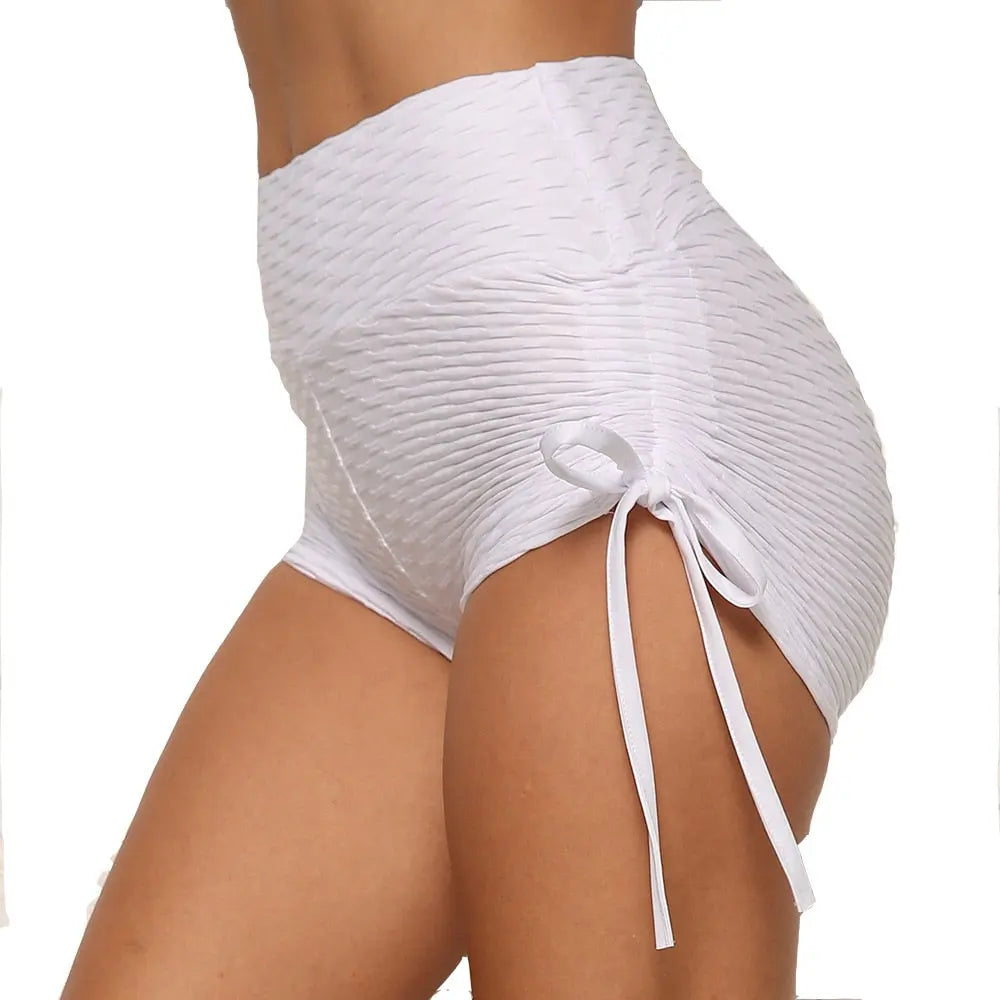 Sexy Women's Sports High Waist Shorts Athletic Gym Workout Fitness Yoga Leggings Briefs Athletic Breathable M J Fitness