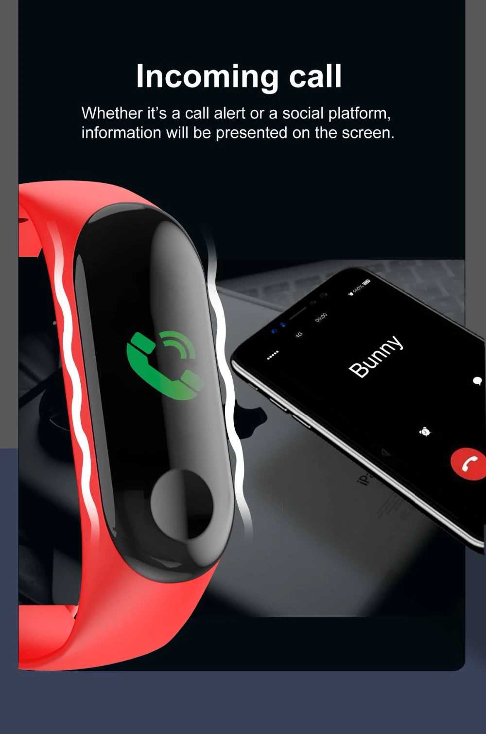 Smart Bracelet Fitness Tracker M J Fitness