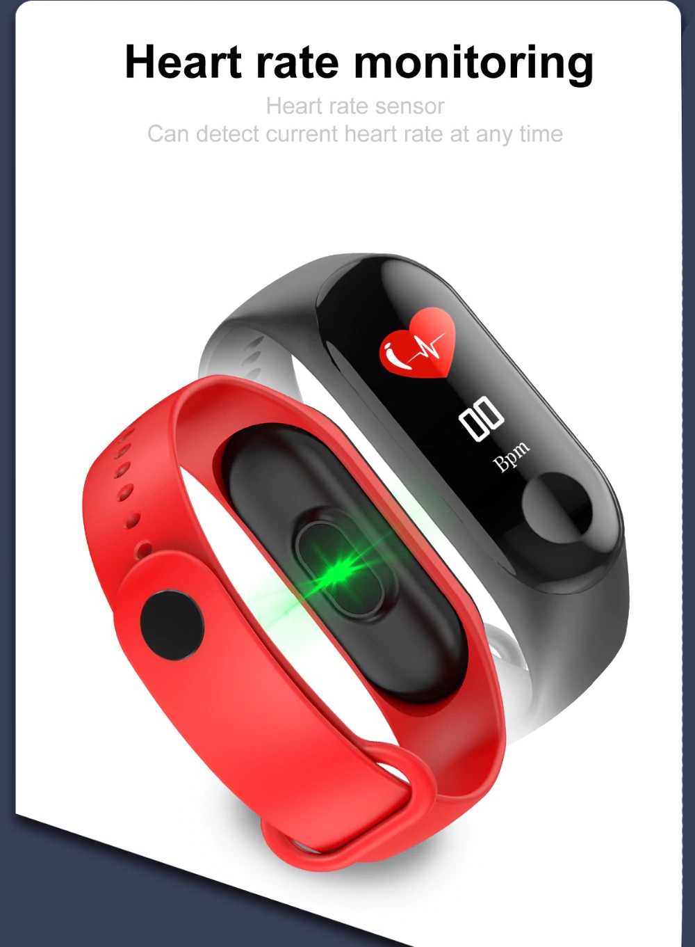 Smart Bracelet Fitness Tracker M J Fitness