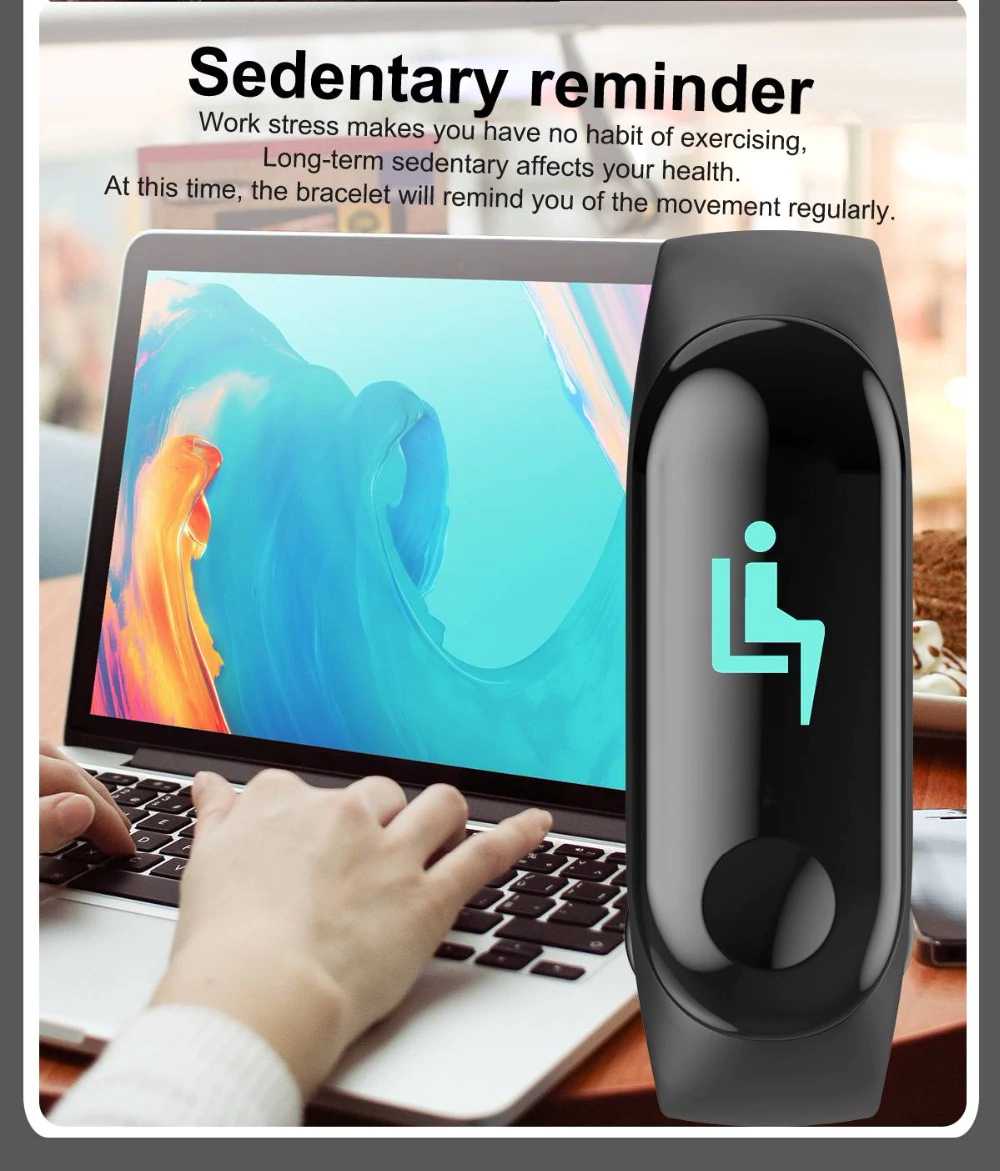 Smart Bracelet Fitness Tracker M J Fitness
