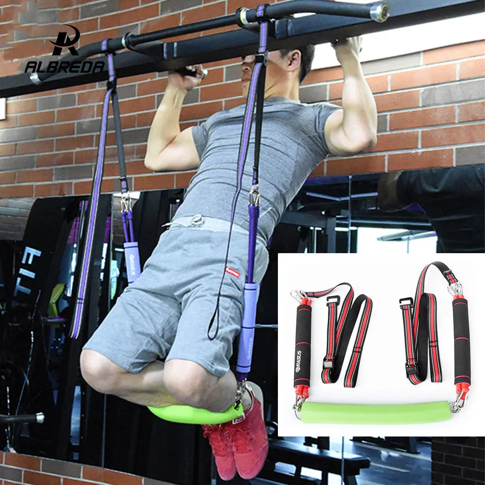 Sport Fitness door Resistance Band Pull up Bar Slings Straps horizontal bar Hanging Belt Chin Up Bar Arm Muscle Training M J Fitness
