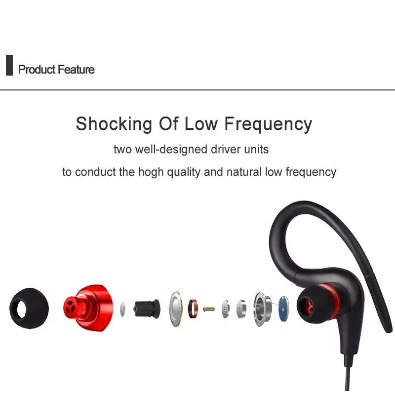Sport Running Headphones M J Fitness