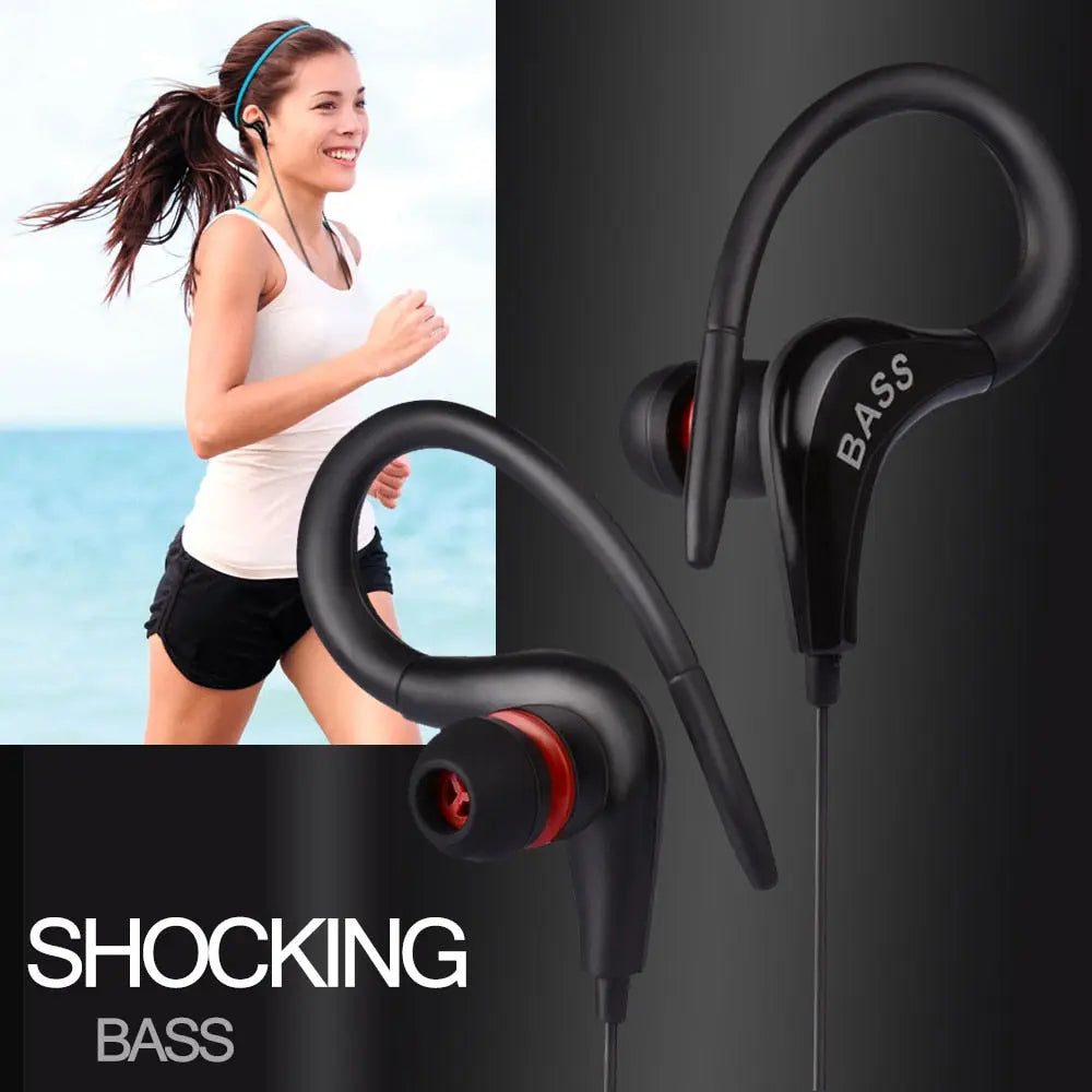 Sport Running Headphones M J Fitness
