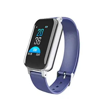 TWS Smart Binaural Bluetooth Headphone Fitness Bracelet Heart Rate Monitor M J Fitness