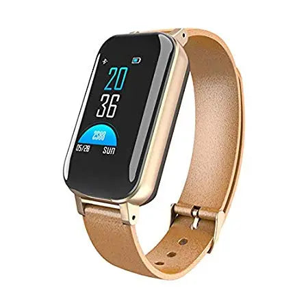 TWS Smart Binaural Bluetooth Headphone Fitness Bracelet Heart Rate Monitor M J Fitness