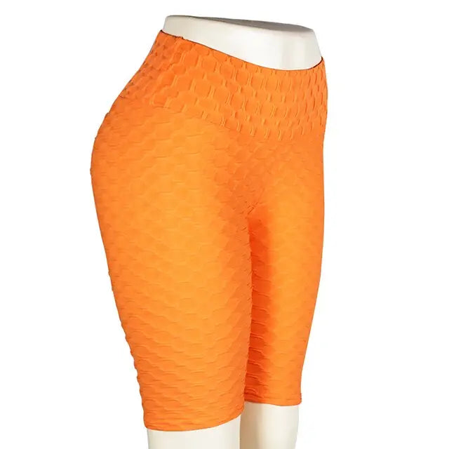Textured Push Up Fitness Shorts M J Fitness