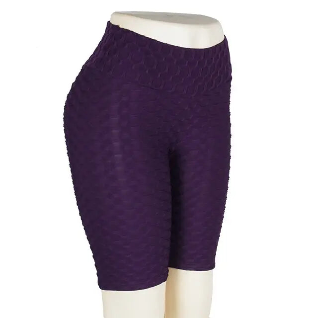 Textured Push Up Fitness Shorts M J Fitness