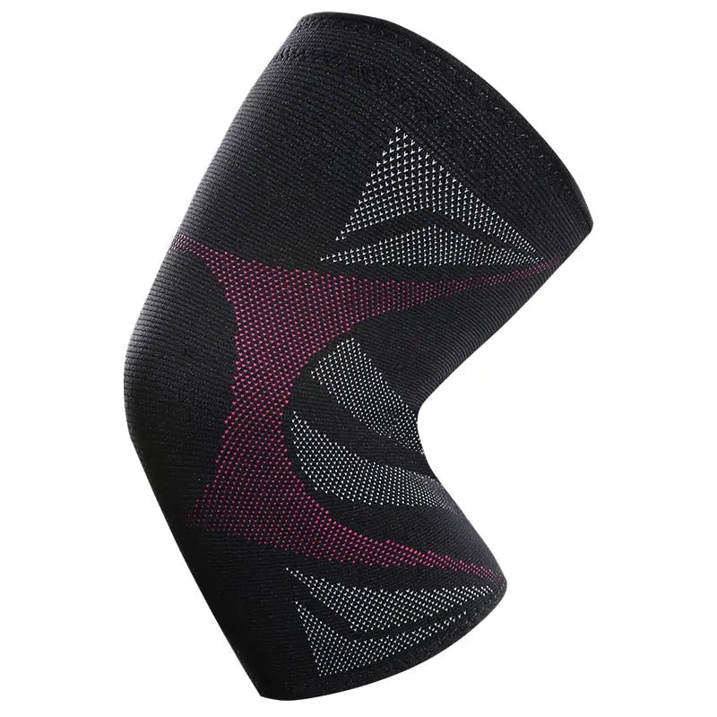 Veidoorn 1PCS Compression Knee Support Sleeve Protector Elastic Kneepad Brace Springs gym Sports basketball Volleyball Running M J Fitness