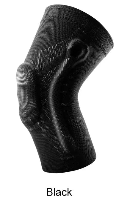 Veidoorn 1PCS Compression Knee Support Sleeve Protector Elastic Kneepad Brace Springs gym Sports basketball Volleyball Running M J Fitness