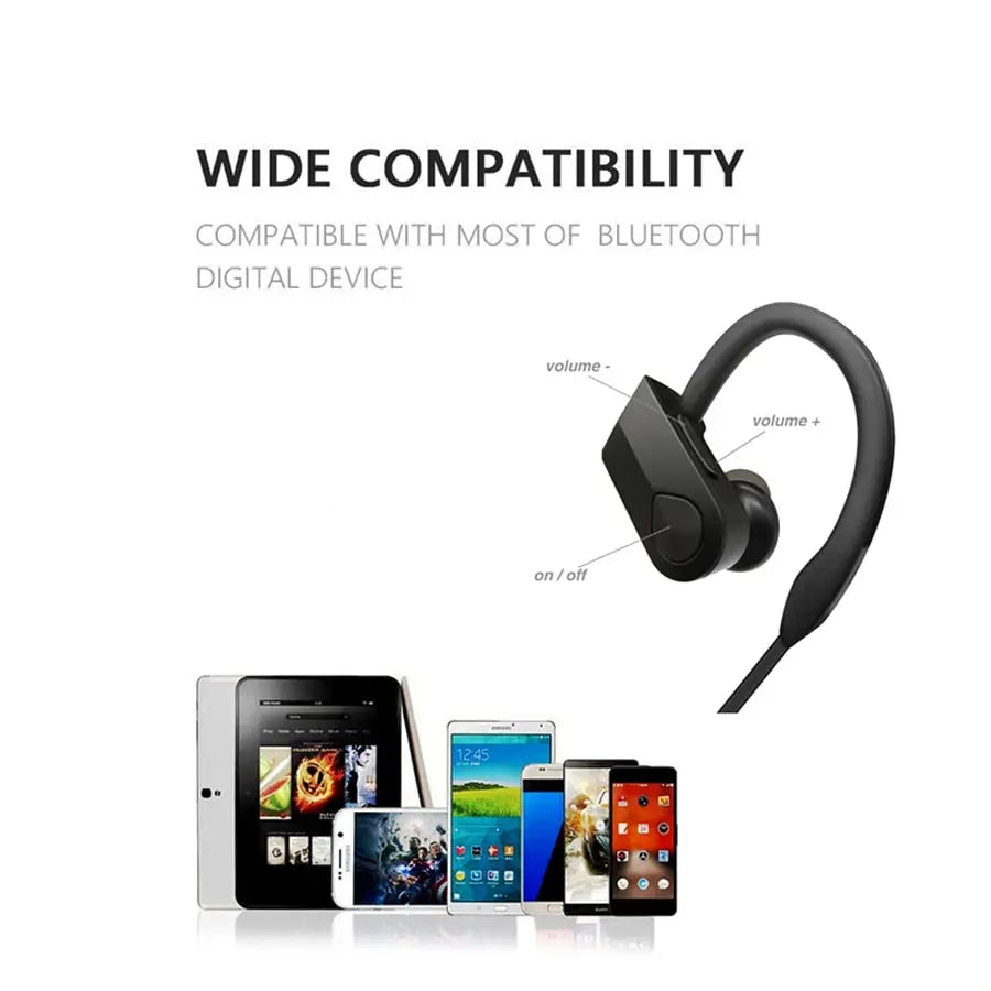 Waterproof Bluetooth Earphones M J Fitness