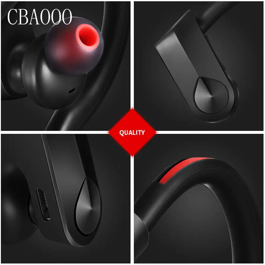 Waterproof Bluetooth Earphones M J Fitness