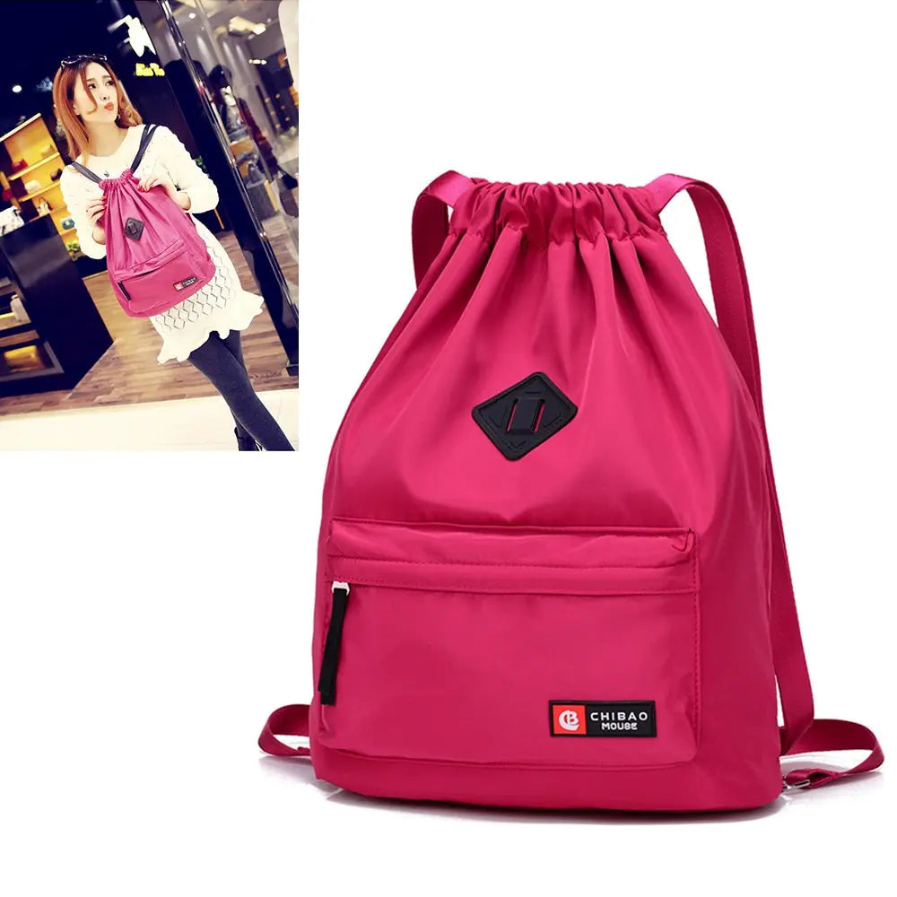Waterproof Drawstring Gym Bags M J Fitness