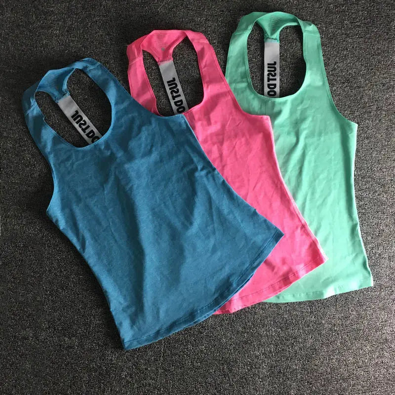 Women Sleeveless Fitness Vest M J Fitness