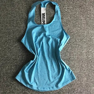 Women Sleeveless Fitness Vest M J Fitness