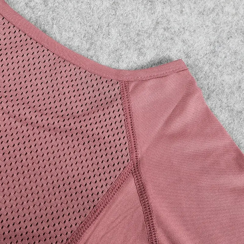 Women's Sports Wear For Fitness Running Jogging Seamless Long Sleeve Gym Woman Sport Shirt Yoga Top Female Workout Tops T-shirt M J Fitness