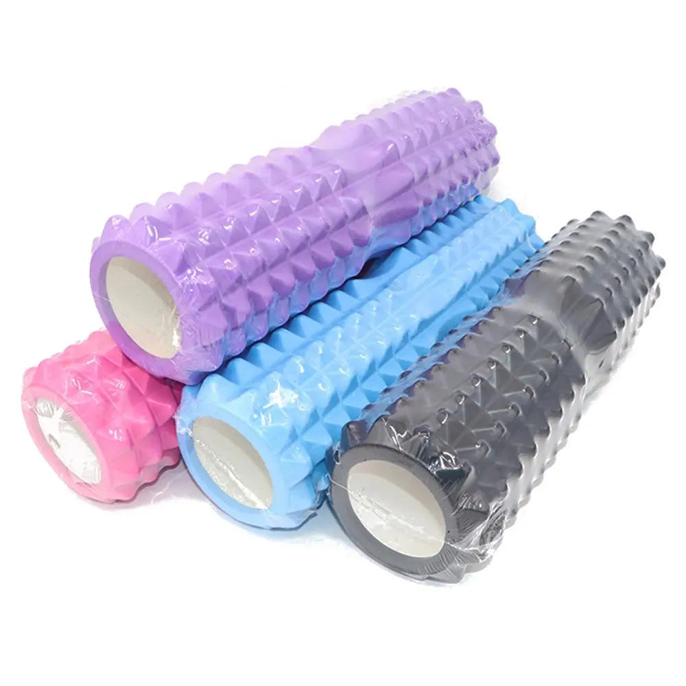 Yoga Column Fitness Pilates Yoga Foam blocks Train Gym muscle relax Massage Roller Grid Trigger Point Therapy Physio Exercise M J Fitness