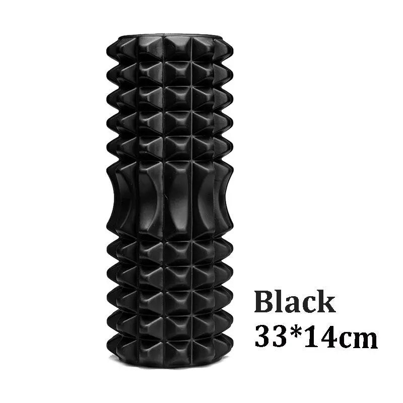Yoga Column Fitness Pilates Yoga Foam blocks Train Gym muscle relax Massage Roller Grid Trigger Point Therapy Physio Exercise M J Fitness