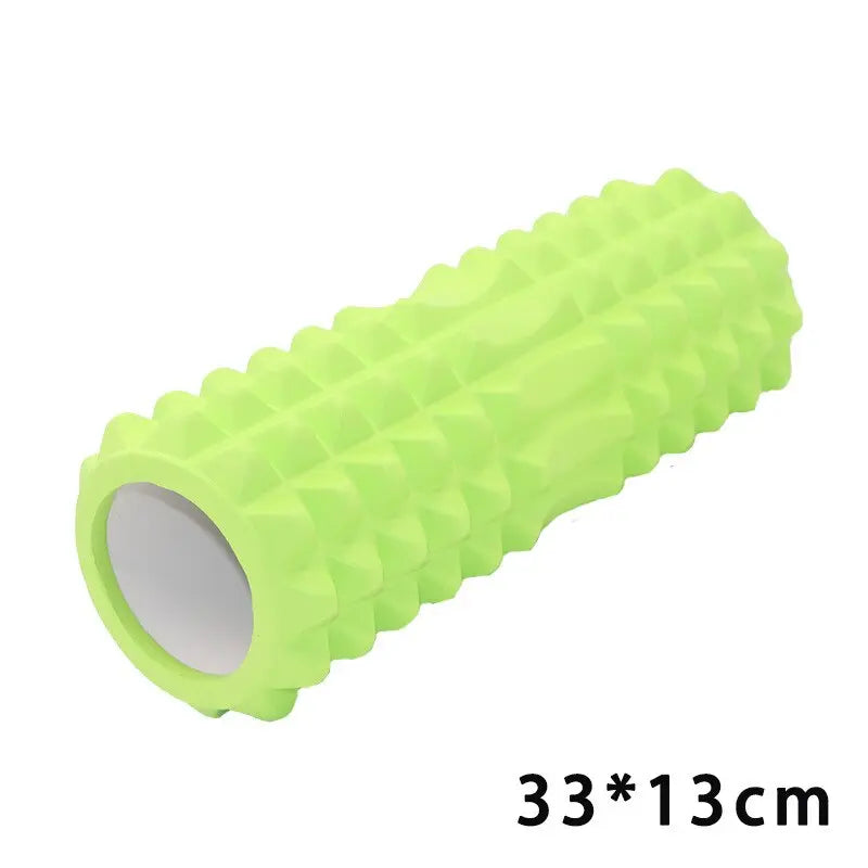Yoga Column Fitness Pilates Yoga Foam blocks Train Gym muscle relax Massage Roller Grid Trigger Point Therapy Physio Exercise M J Fitness