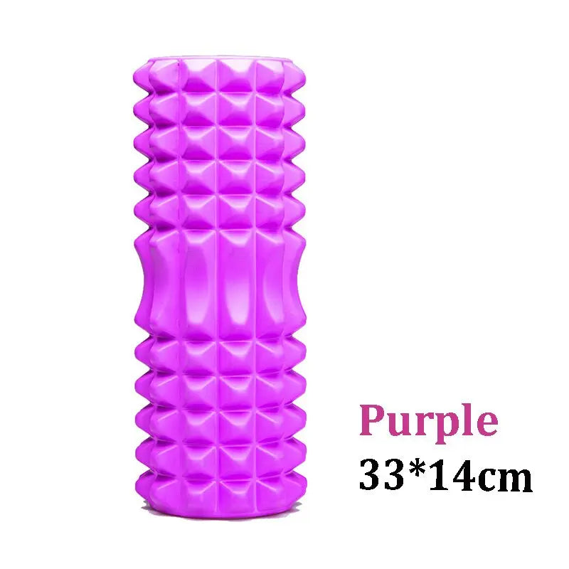 Yoga Column Fitness Pilates Yoga Foam blocks Train Gym muscle relax Massage Roller Grid Trigger Point Therapy Physio Exercise M J Fitness