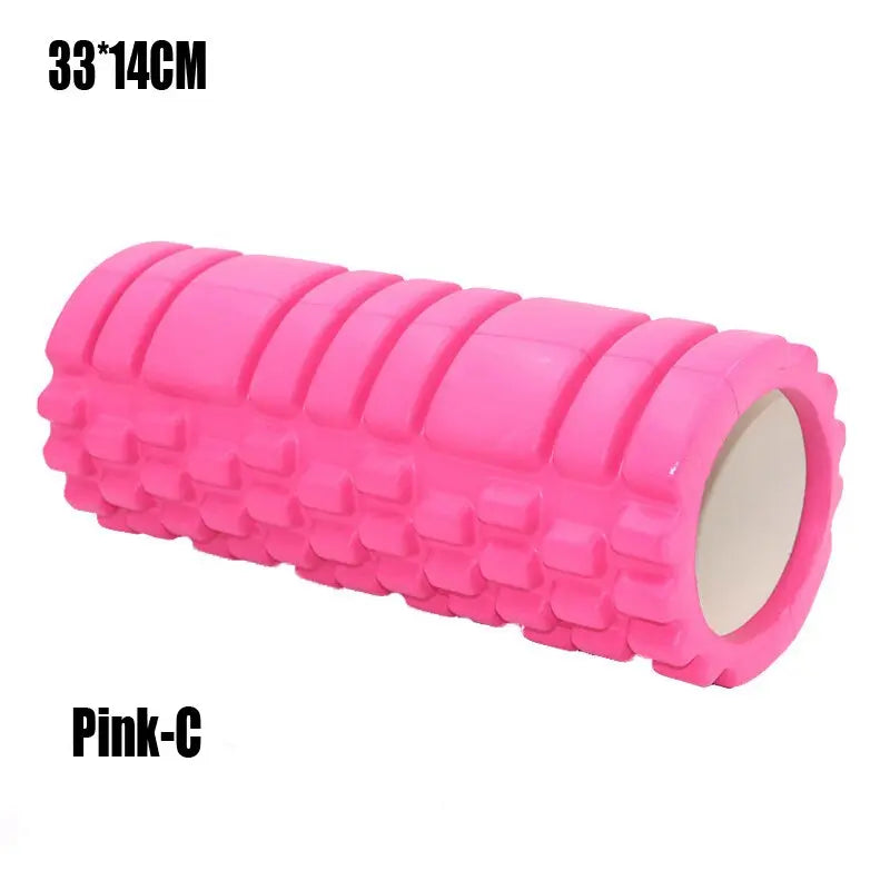Yoga Column Fitness Pilates Yoga Foam blocks Train Gym muscle relax Massage Roller Grid Trigger Point Therapy Physio Exercise M J Fitness