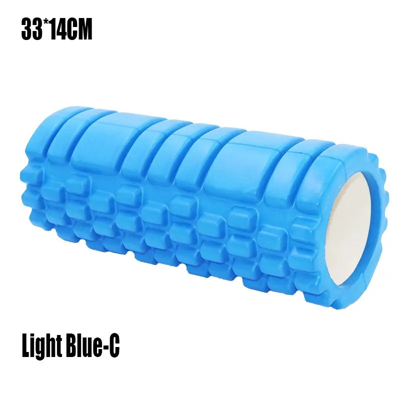 Yoga Column Fitness Pilates Yoga Foam blocks Train Gym muscle relax Massage Roller Grid Trigger Point Therapy Physio Exercise M J Fitness
