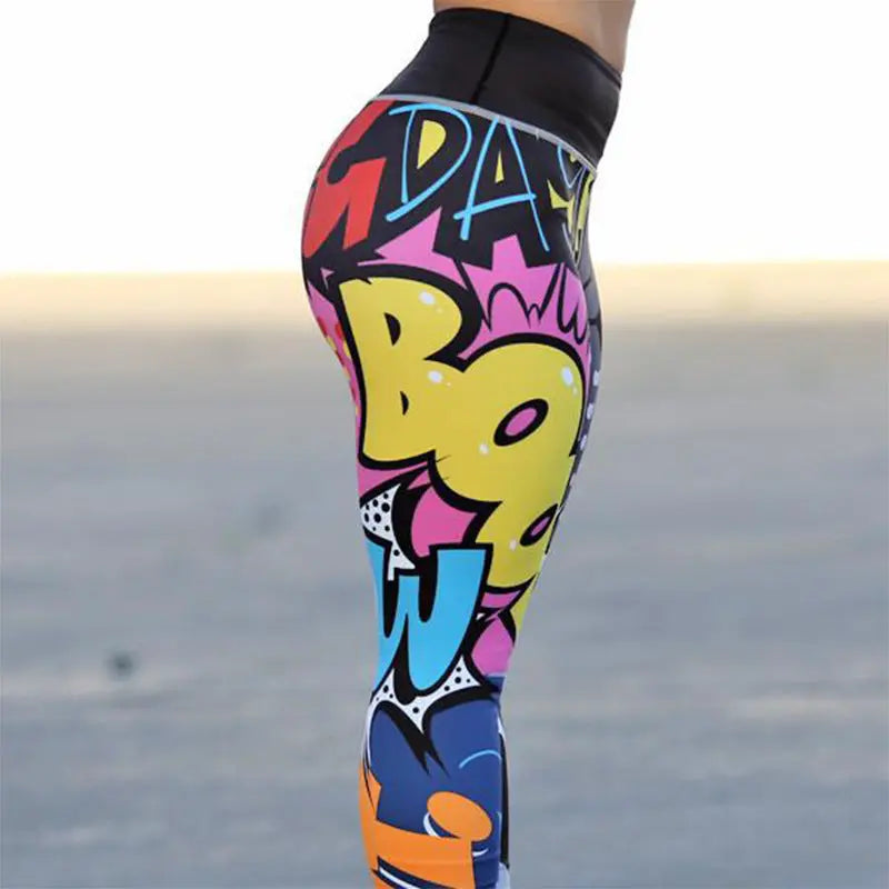 Yoga Fitness Leggings Women Pants Fitness Slim Tights Gym Running Sports Clothing M J Fitness
