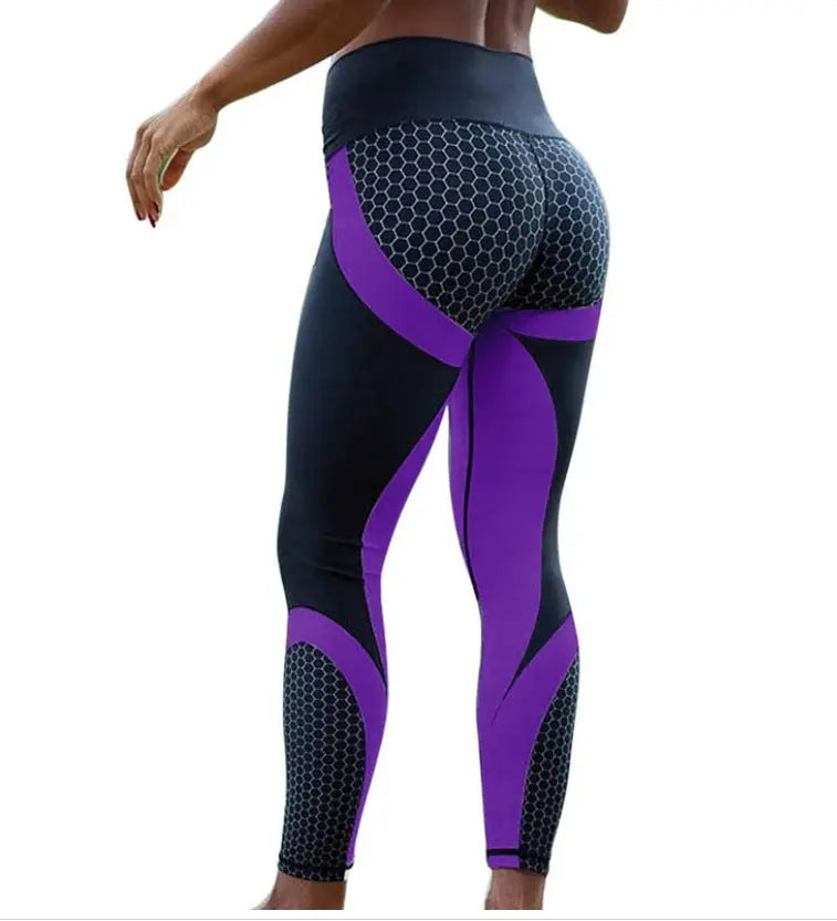 Yoga Fitness Leggings Women Pants Fitness Slim Tights Gym Running Sports Clothing M J Fitness