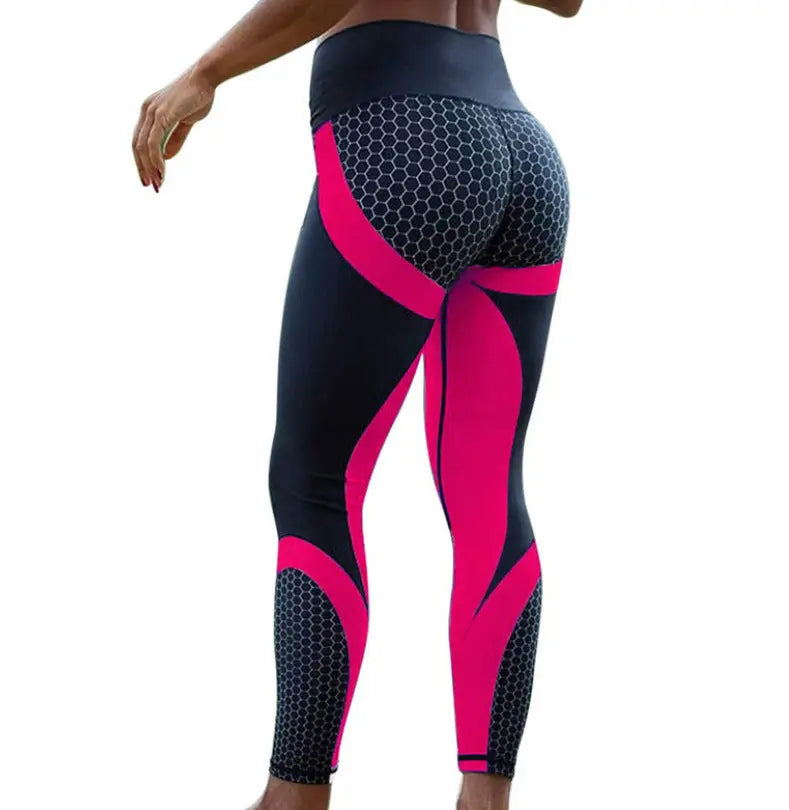Yoga Fitness Leggings Women Pants Fitness Slim Tights Gym Running Sports Clothing M J Fitness