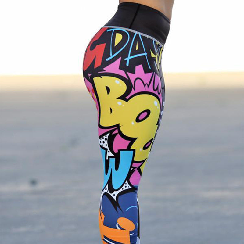 Yoga Fitness Leggings Women Pants Fitness Slim Tights Gym Running Sports Clothing M J Fitness