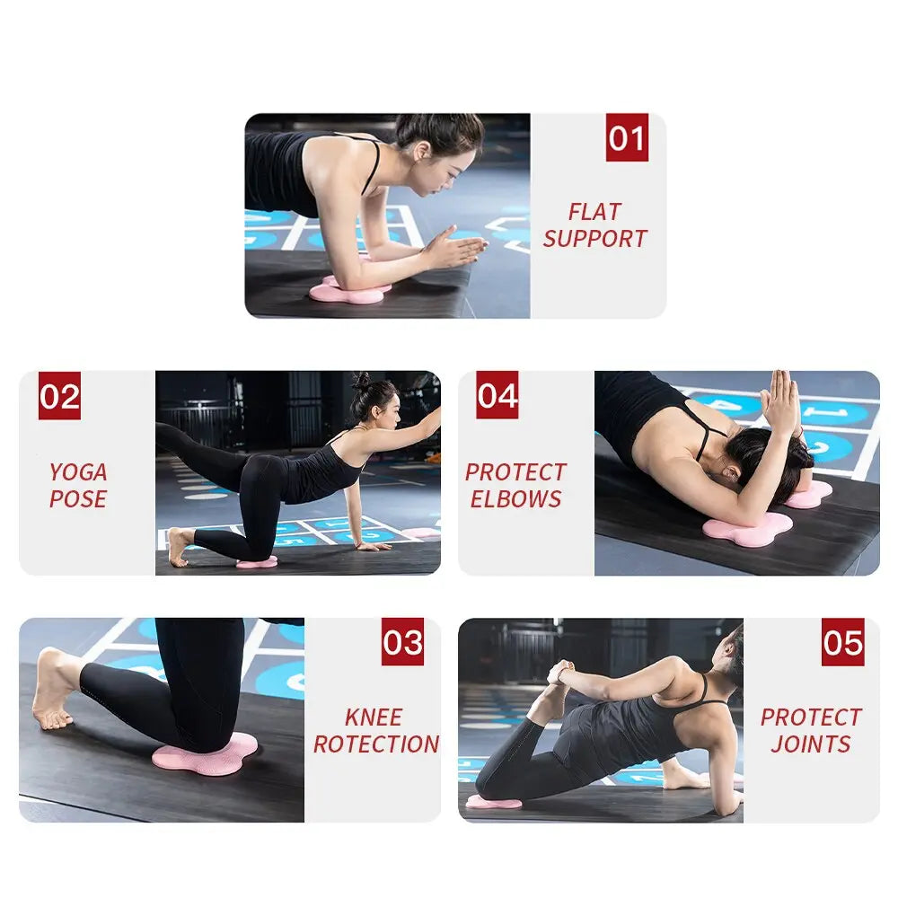 Yoga Knee Pads Cusion support for Knee Wrist Hips Hands Elbows Balance Support Pad Yoga Mat for Fitness Yoga Exercise Sports M J Fitness
