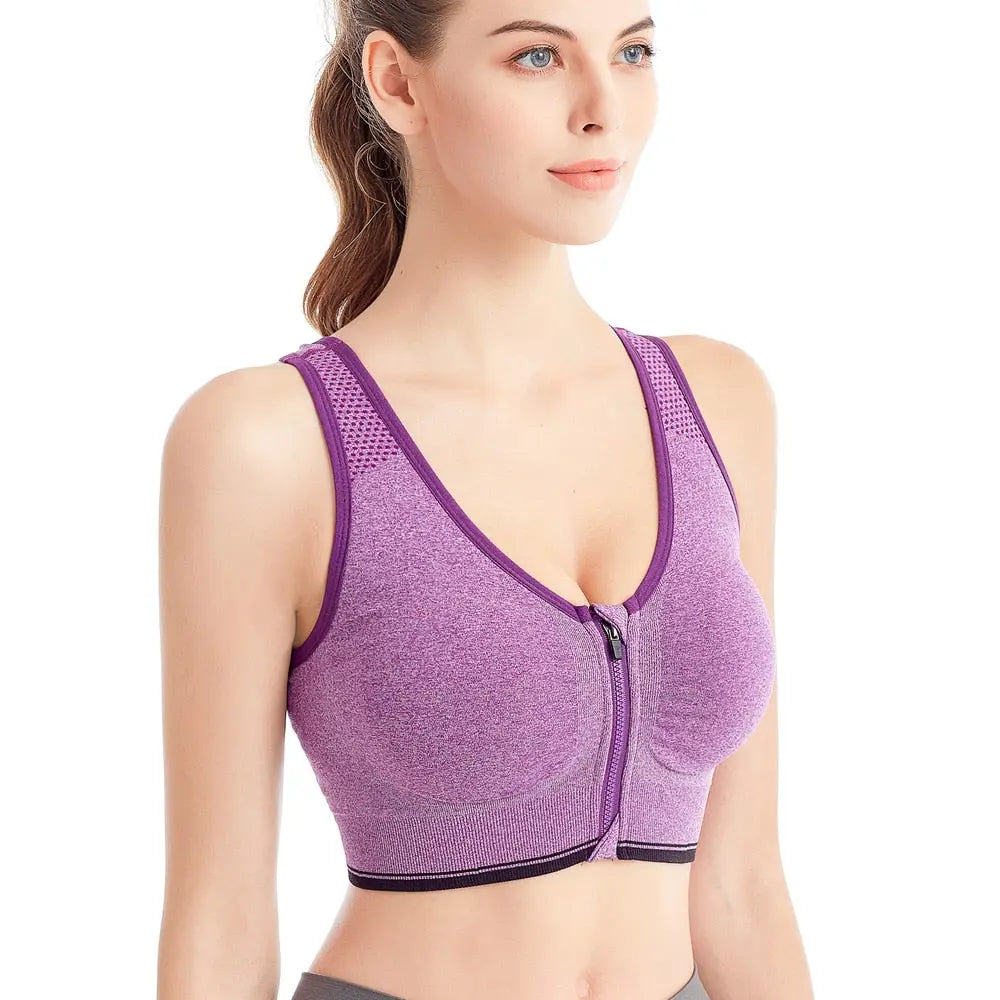 sports bra crop top fitness women sportswear feminine sport top bras for fitness gym female underwear running push up lingerie M J Fitness