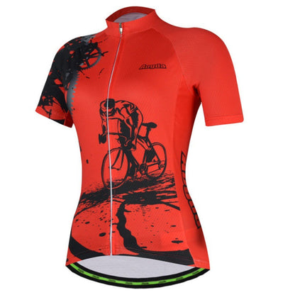 Ladies cycling suit short sleeve M J Fitness